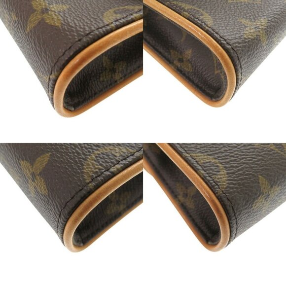 LOUIS VUITTON Monogram Pochette Florentine M51855 Waist Bag LV 1089 ⭐ - Picture 5 of 11